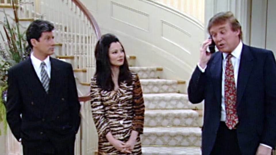 Donald Trump v Chůvě k pohledání